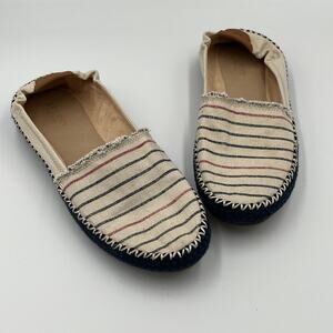 Sperry Sunset Ella Slip On Striped Espadrilles Moccasin Shoes